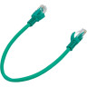 Патч-корд EXEGATE UTP-RJ45-RJ45-5E-0,3M-LSZH-GN EX286373RUS