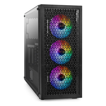 Корпус Miditower EXEGATE EVO-5001A-EVO800, БП EVO800RGB